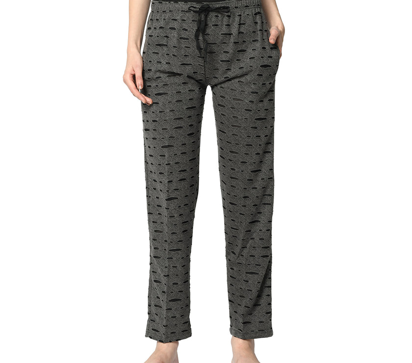 Mack Jonney Black Trackpant For Women's