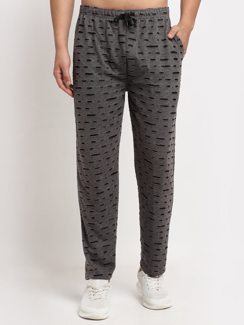 Mack Jonney Regular-Fit Cotton Trackpant for Men