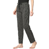 Mack Jonney Black Trackpant For Women's