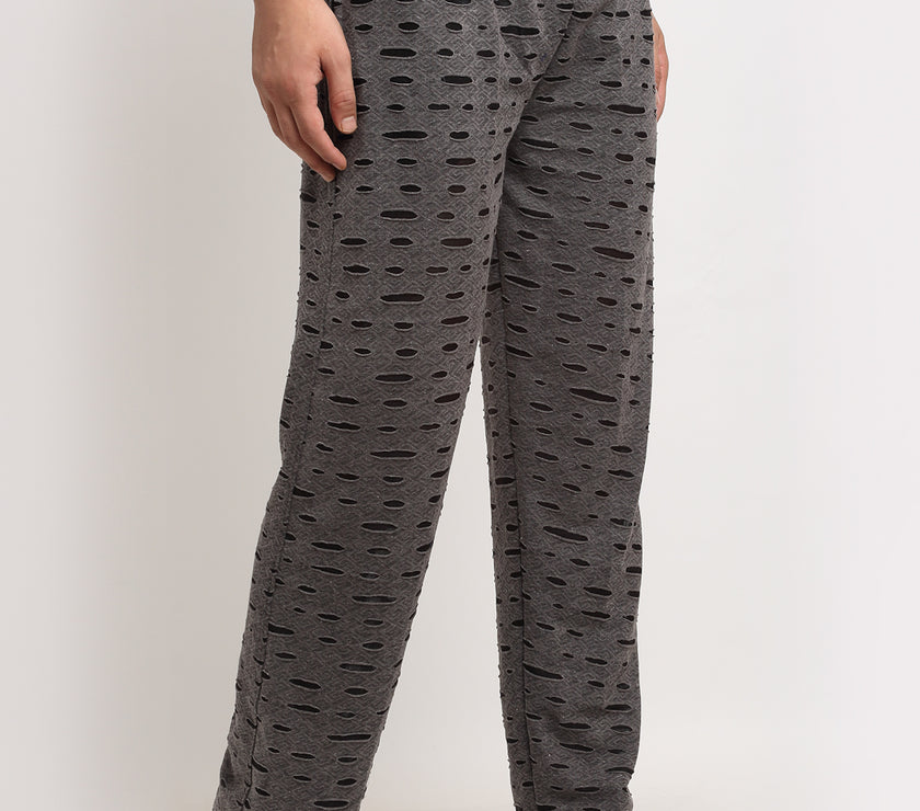 Mack Jonney Regular-Fit Cotton Trackpant for Men