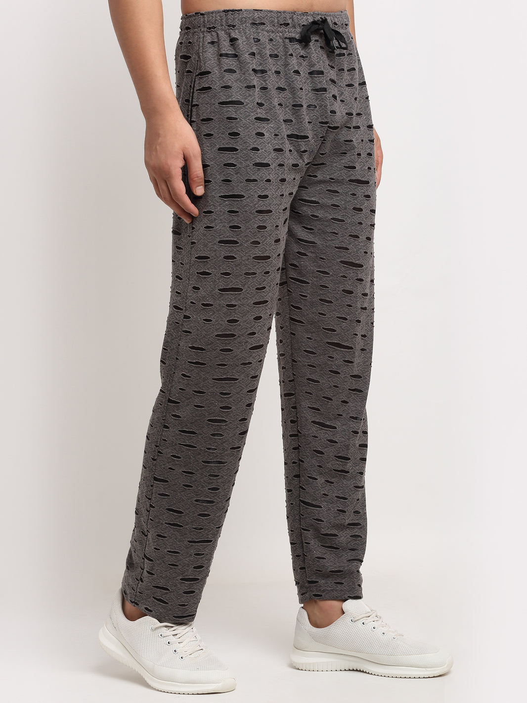 Mack Jonney Regular-Fit Cotton Trackpant for Men