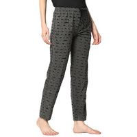 Mack Jonney Black Trackpant For Women's