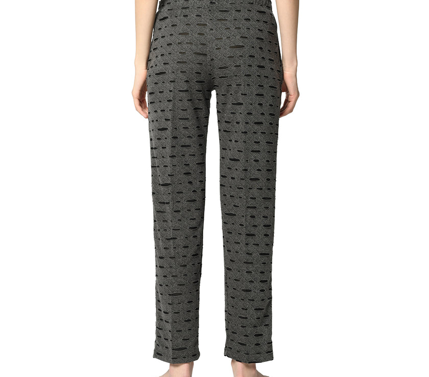 Mack Jonney Black Trackpant For Women's