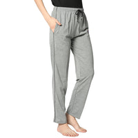 Mack Jonney Silver Trackpant For Women's