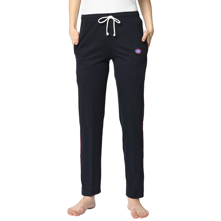 Mack Jonney Blue Trackpant For Women's