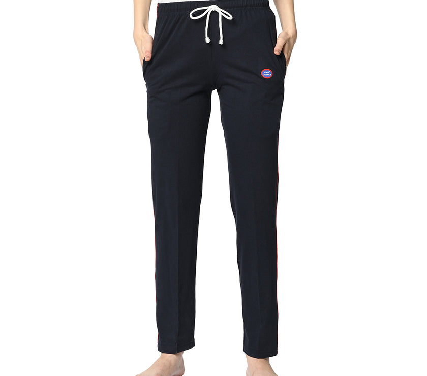 Mack Jonney Blue Trackpant For Women's
