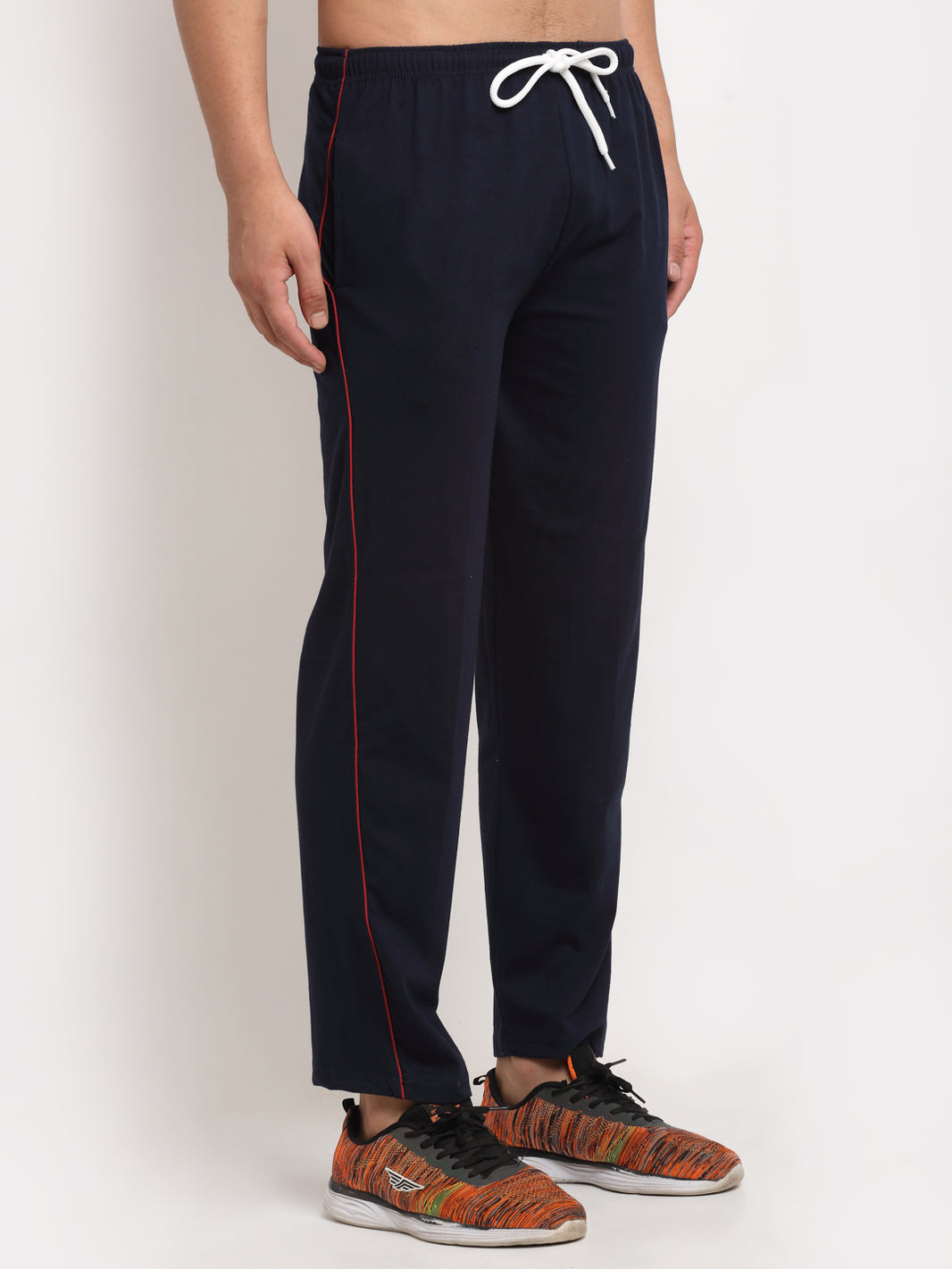 Mack Jonney Regular-Fit Cotton Trackpant for Men