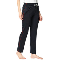 Mack Jonney Blue Trackpant For Women's