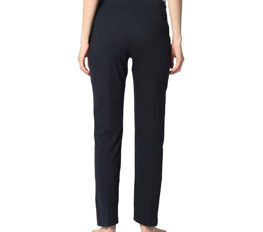 Mack Jonney Blue Trackpant For Women's
