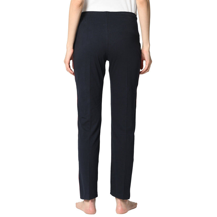 Mack Jonney Blue Trackpant For Women's