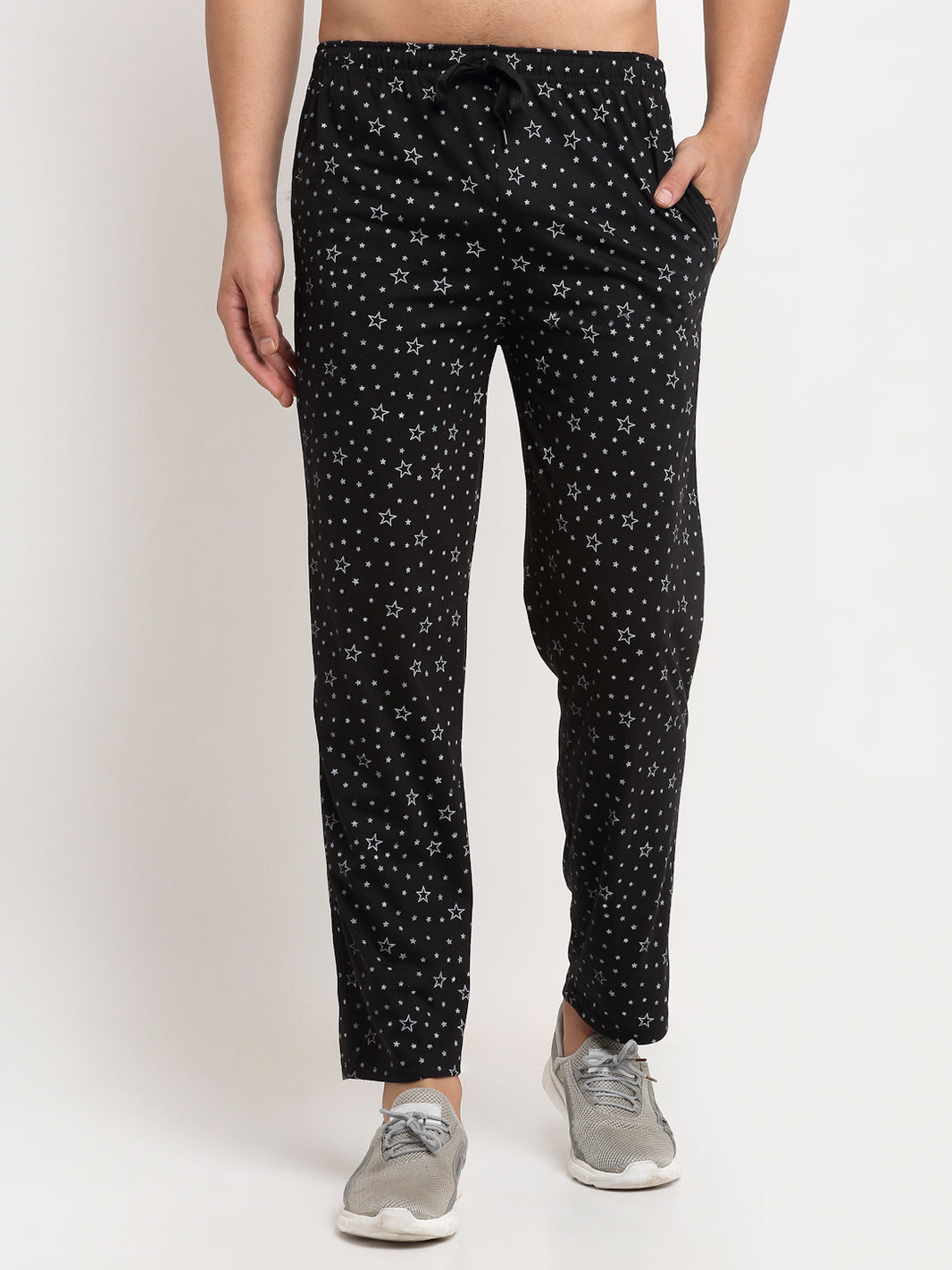 Mack Jonney Regular-Fit Cotton Trackpant for Men