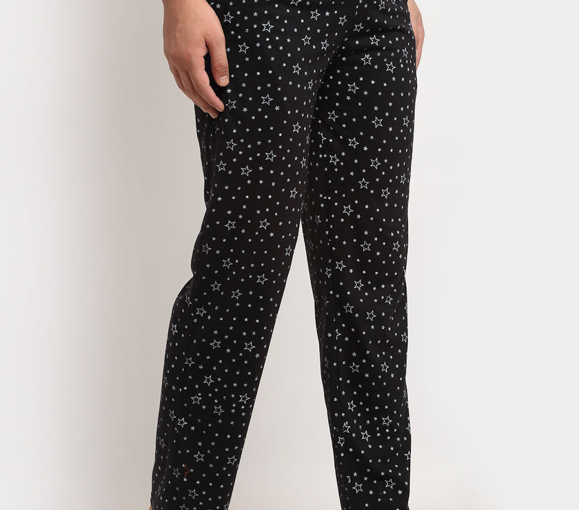 Mack Jonney Regular-Fit Cotton Trackpant for Men