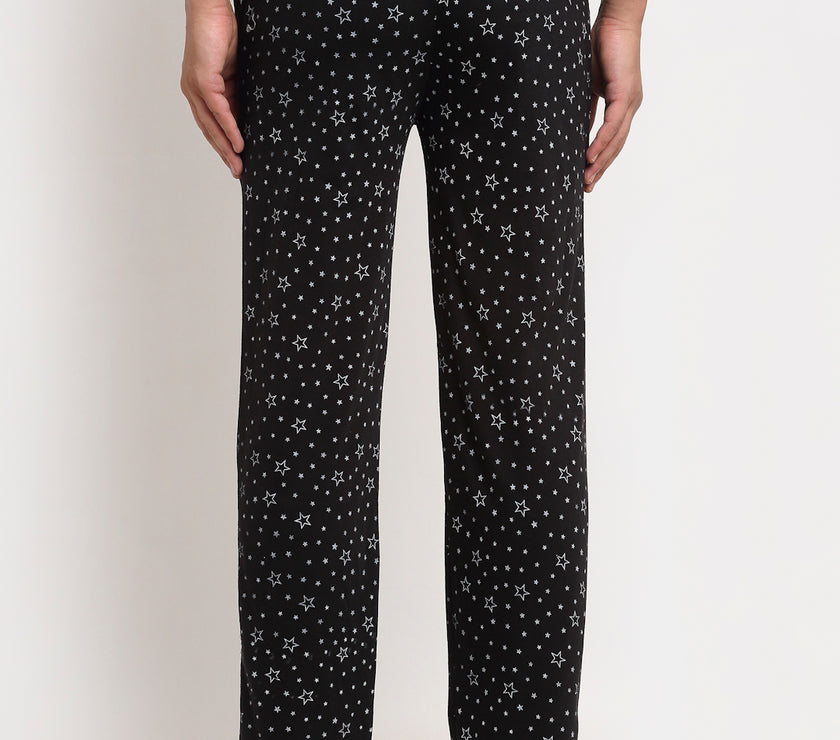 Mack Jonney Regular-Fit Cotton Trackpant for Men
