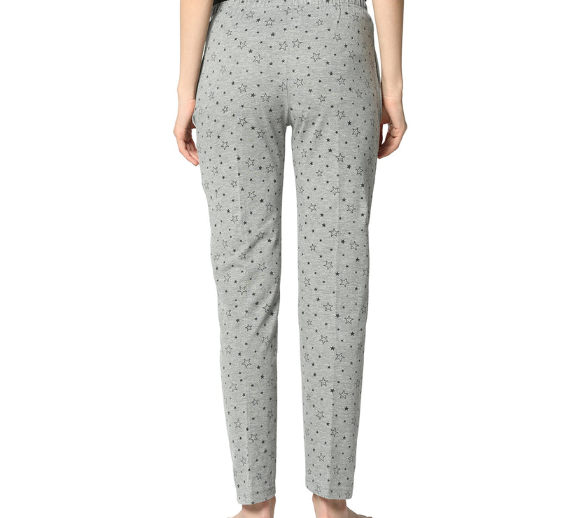 Mack Jonney Grey Trackpant For Women's