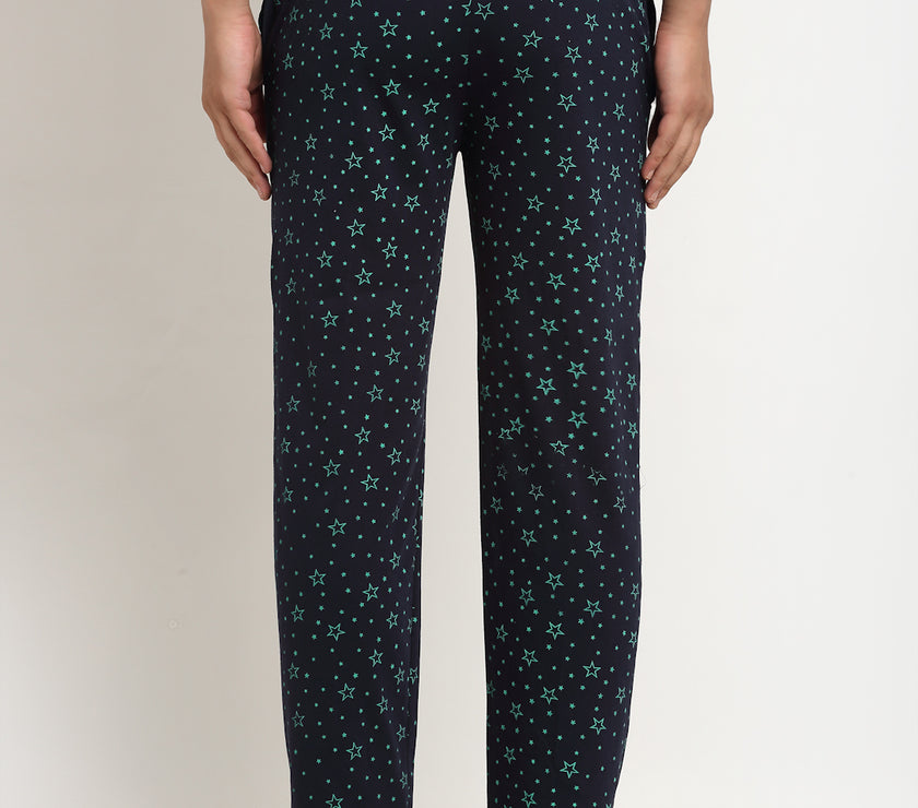 Mack Jonney Regular-Fit Cotton Trackpant for Men