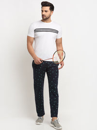 Mack Jonney Regular-Fit Cotton Trackpant for Men