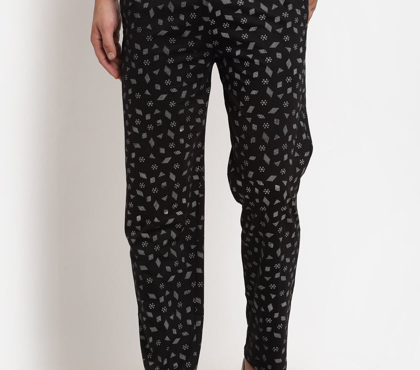 Mack Jonney Regular-Fit Cotton Trackpant for Men