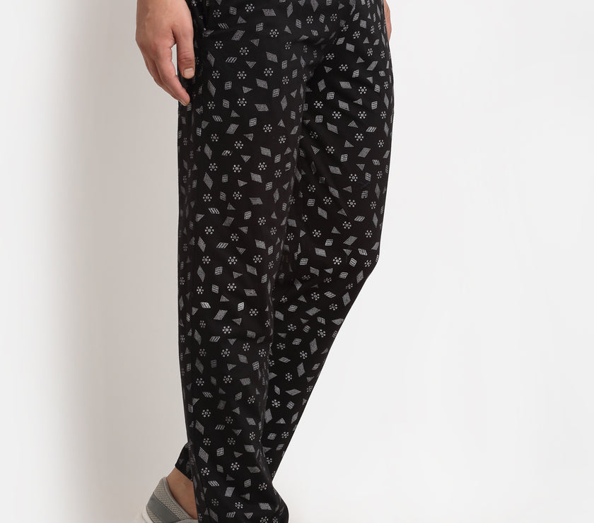 Mack Jonney Regular-Fit Cotton Trackpant for Men