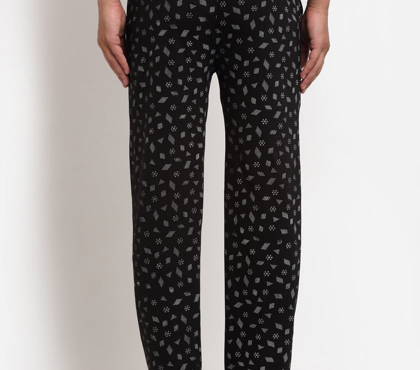 Mack Jonney Regular-Fit Cotton Trackpant for Men