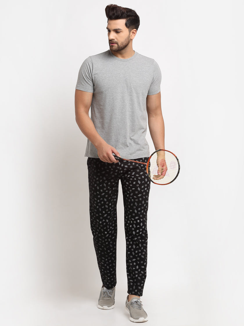 Mack Jonney Regular-Fit Cotton Trackpant for Men