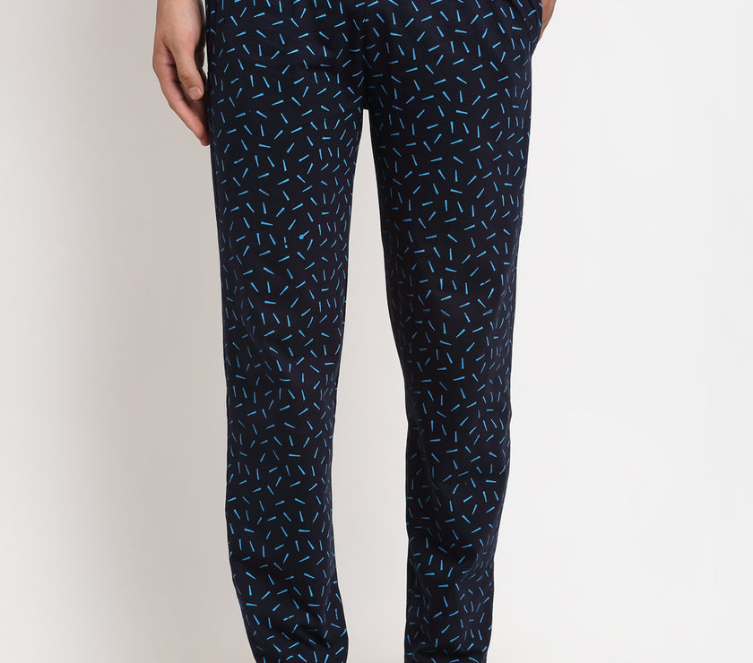 Mack Jonney Regular-Fit Cotton Trackpant for Men