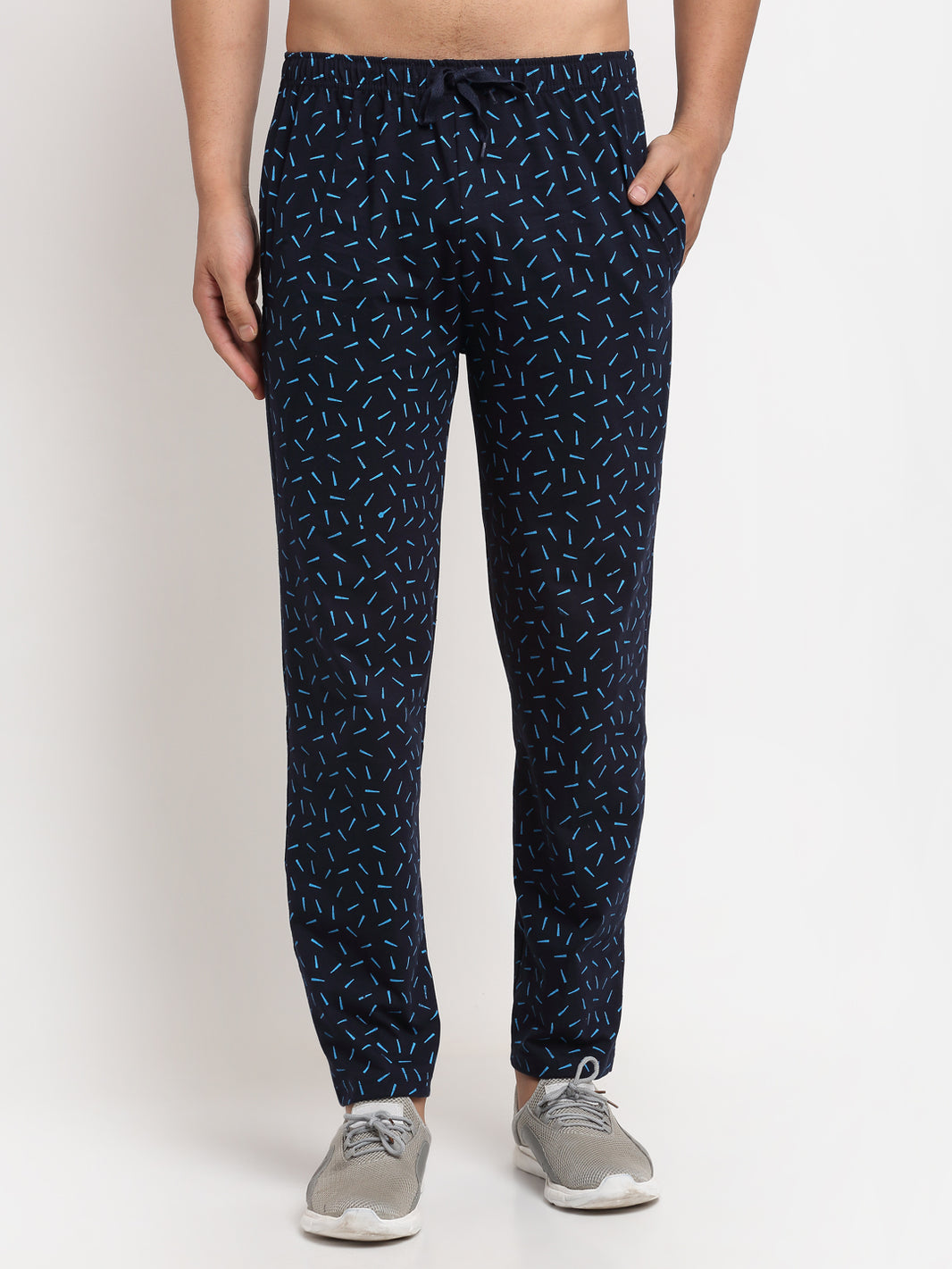 Mack Jonney Regular-Fit Cotton Trackpant for Men
