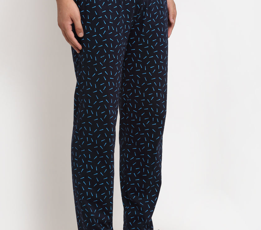 Mack Jonney Regular-Fit Cotton Trackpant for Men