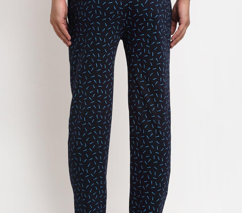 Mack Jonney Regular-Fit Cotton Trackpant for Men