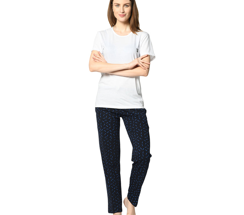 Mack Jonney Multicolor Trackpant For Women's