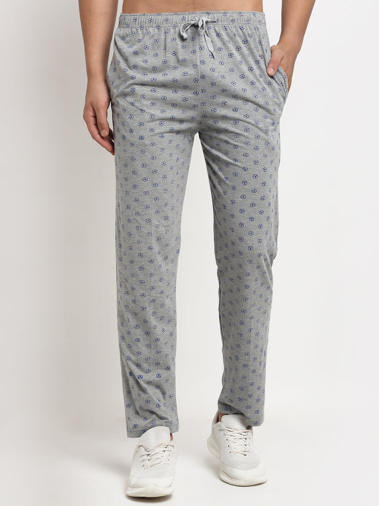 Mack Jonney Regular-Fit Cotton Trackpant for Men