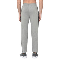 Mack Jonney Grey Cotton Trackpant For Men's