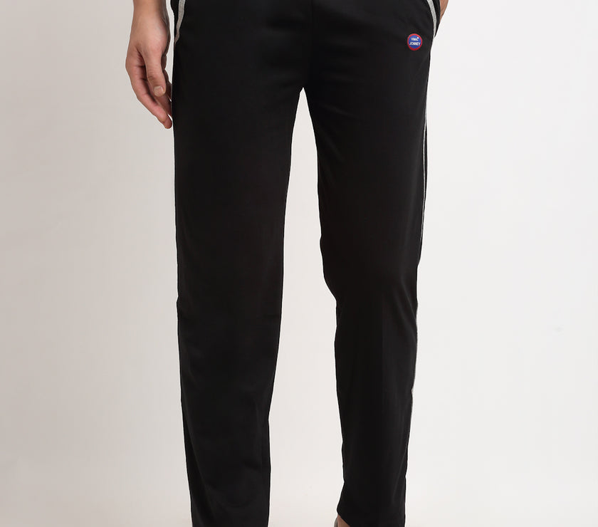 Mack Jonney Regular-Fit Cotton Trackpant for Men