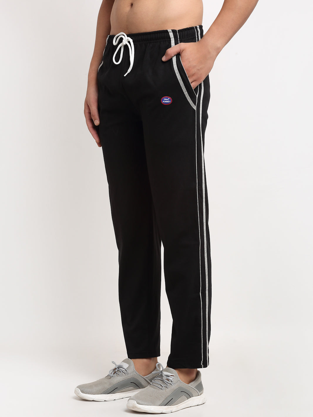 Mack Jonney Regular-Fit Cotton Trackpant for Men