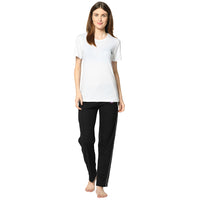 Mack Jonney Black Trackpant For Women's