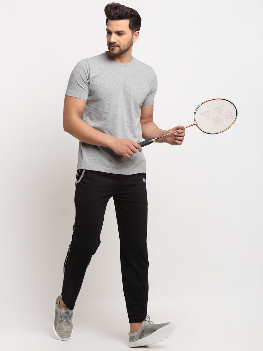 Mack Jonney Regular-Fit Cotton Trackpant for Men