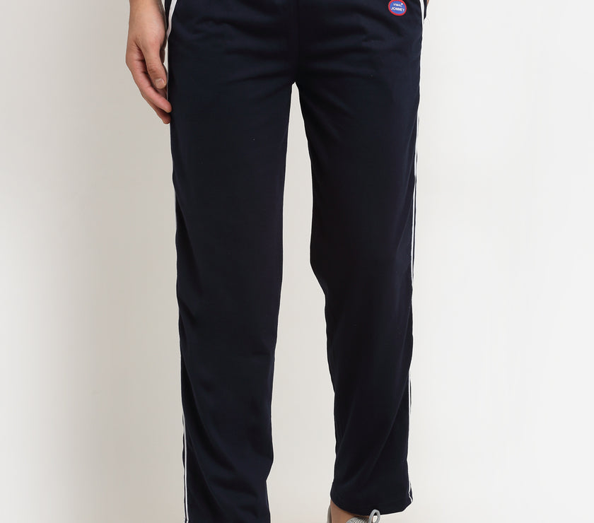 Mack Jonney Regular-Fit Cotton Trackpant for Men