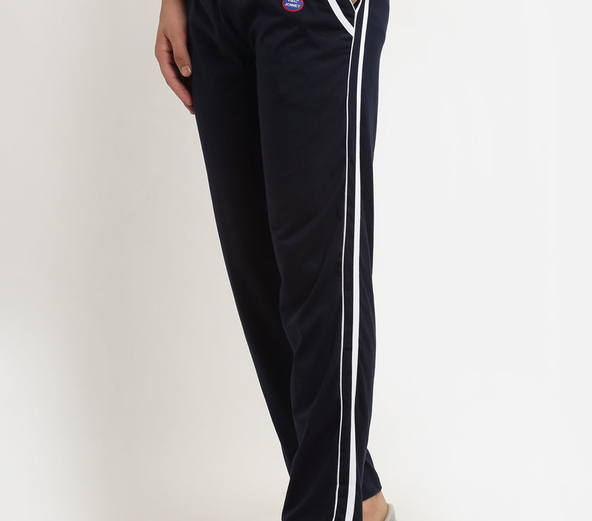 Mack Jonney Regular-Fit Cotton Trackpant for Men