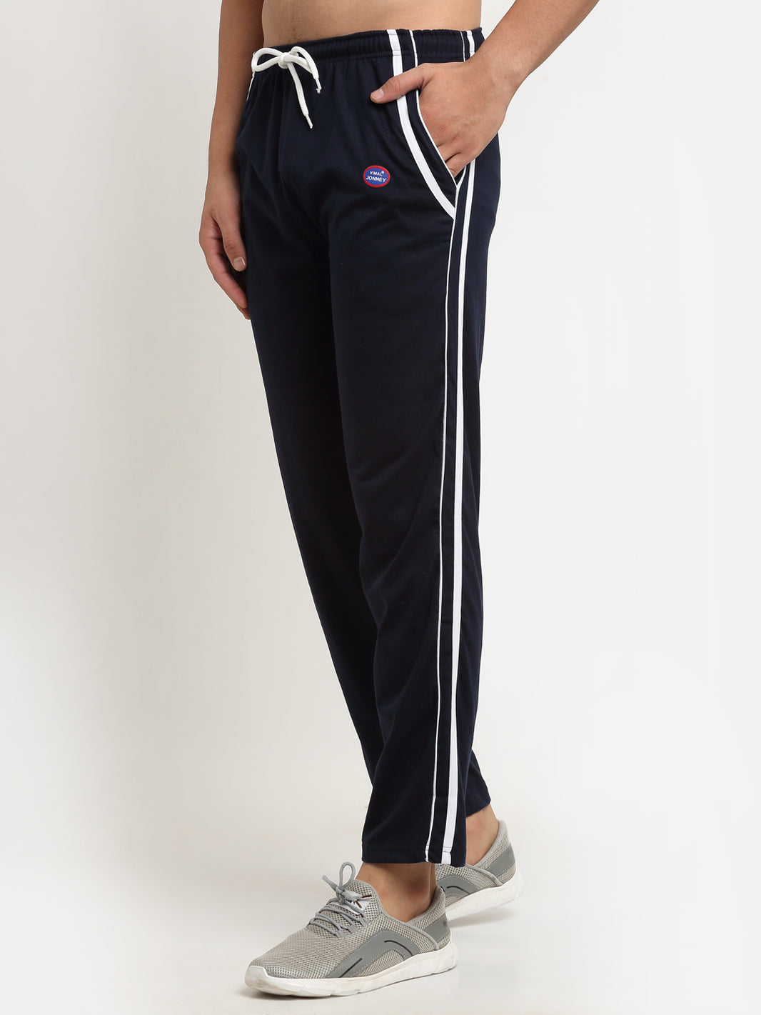Mack Jonney Regular-Fit Cotton Trackpant for Men