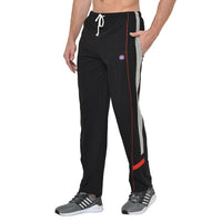 Mack Jonney Black Cotton Trackpant For Men's