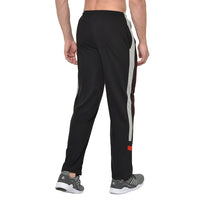 Mack Jonney Black Cotton Trackpant For Men's