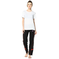 Mack Jonney Black Trackpant For Women's