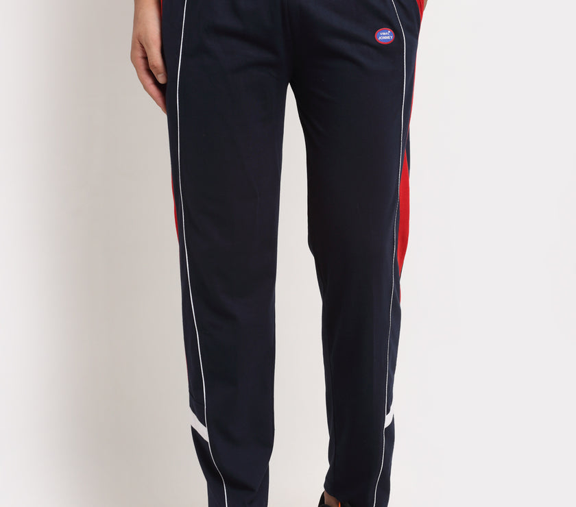 Mack Jonney Regular-Fit Cotton Trackpant for Men