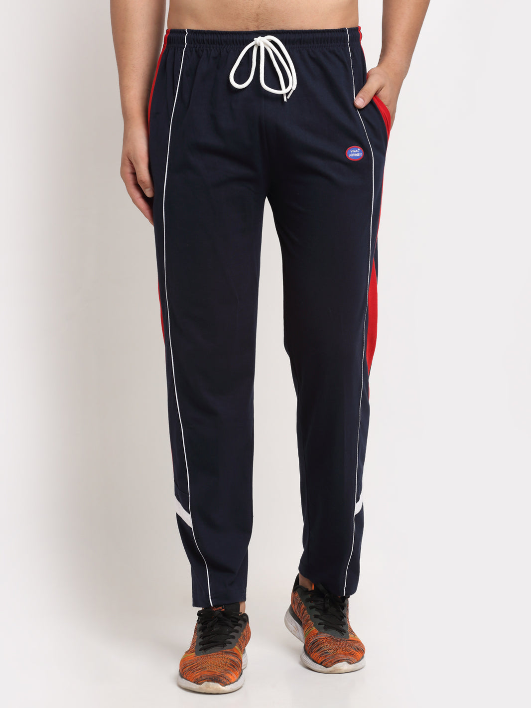 Mack Jonney Regular-Fit Cotton Trackpant for Men