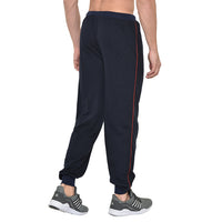 Mack Jonney Dark Blue Cotton Trackpant For Men's