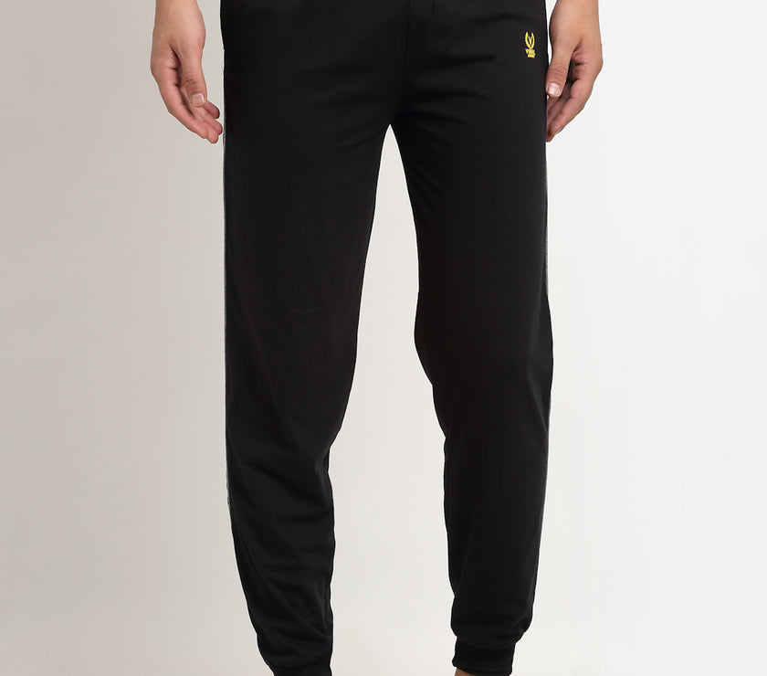 Mack Jonney Regular-Fit Cotton Trackpant for Men