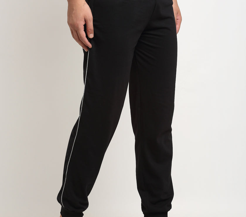 Mack Jonney Regular-Fit Cotton Trackpant for Men