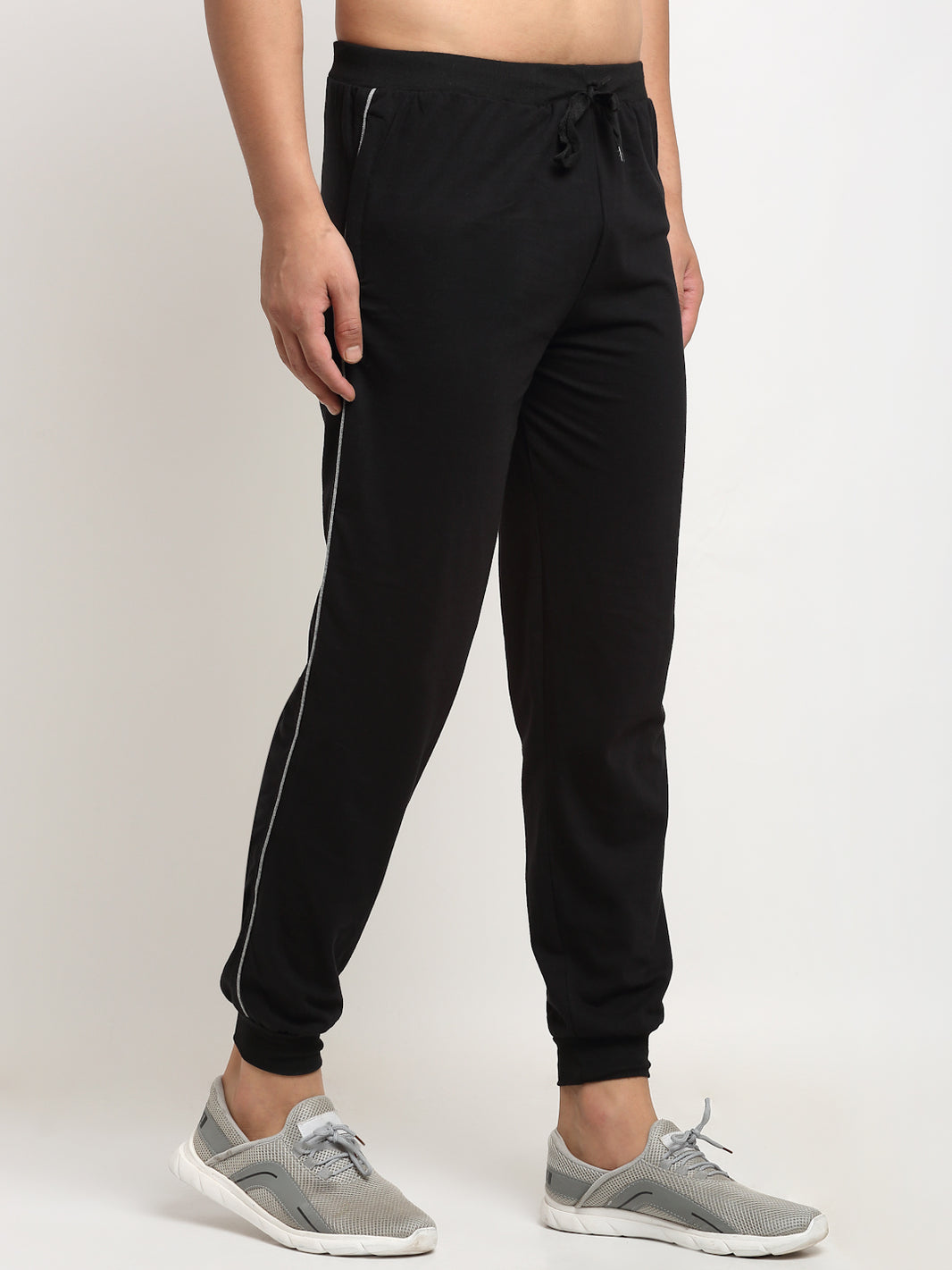 Mack Jonney Regular-Fit Cotton Trackpant for Men