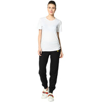Mack Jonney Black Trackpant For Women's