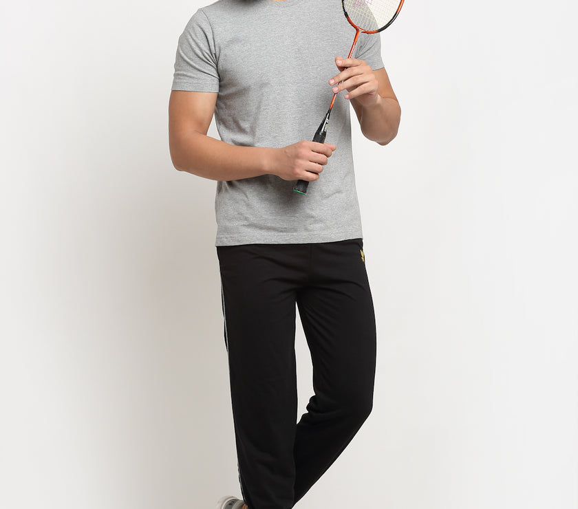 Mack Jonney Regular-Fit Cotton Trackpant for Men