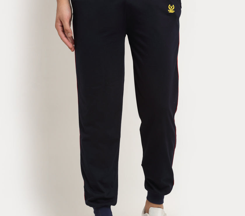 Mack Jonney Regular-Fit Cotton Trackpant for Men